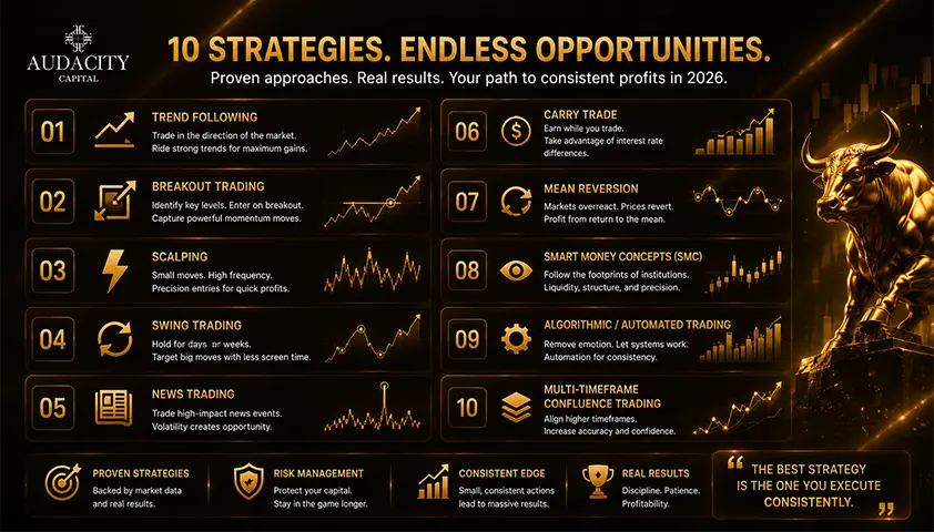 10 Most Profitable Trading Strategies