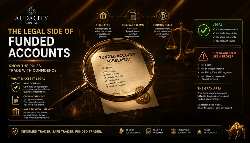 Are funded accounts legal