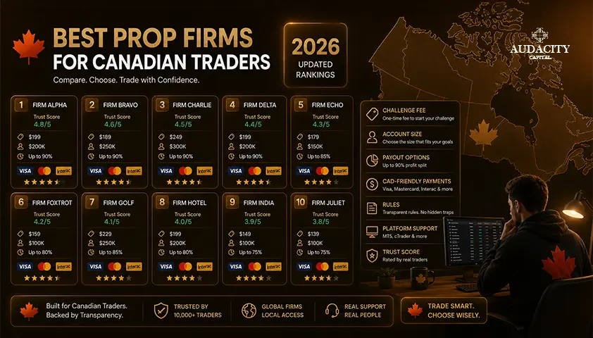 Best Prop Firms in Canada