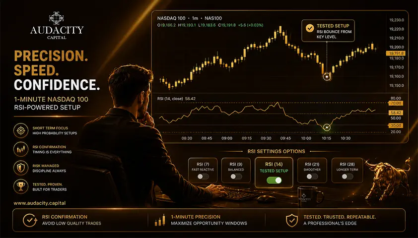 Best RSI Settings for the 1-Minute Nasdaq 100 Chart