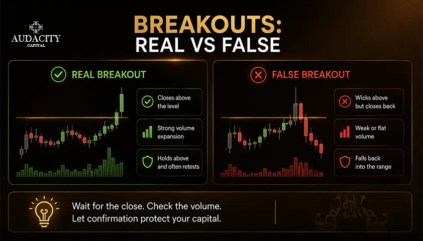 Breakout Real Vs False