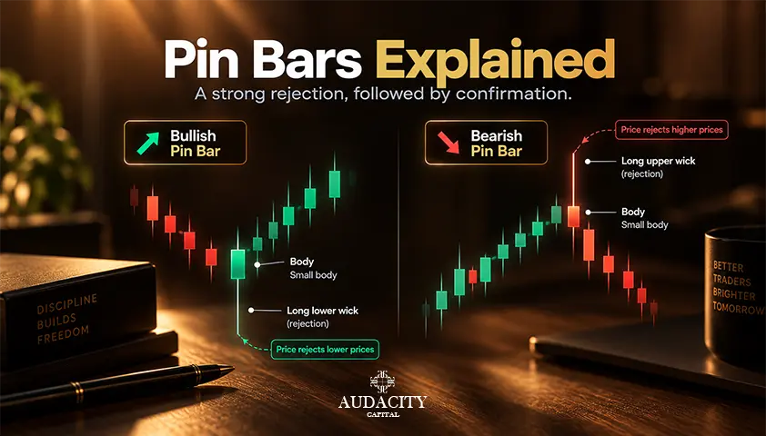 Bullish vs Bearish Pin Bar