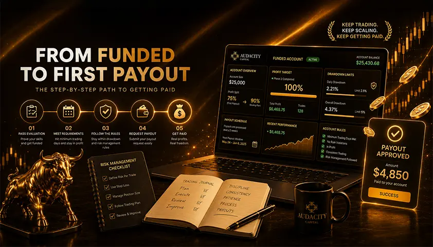 How to Get Your First Payout as a Funded Trader 