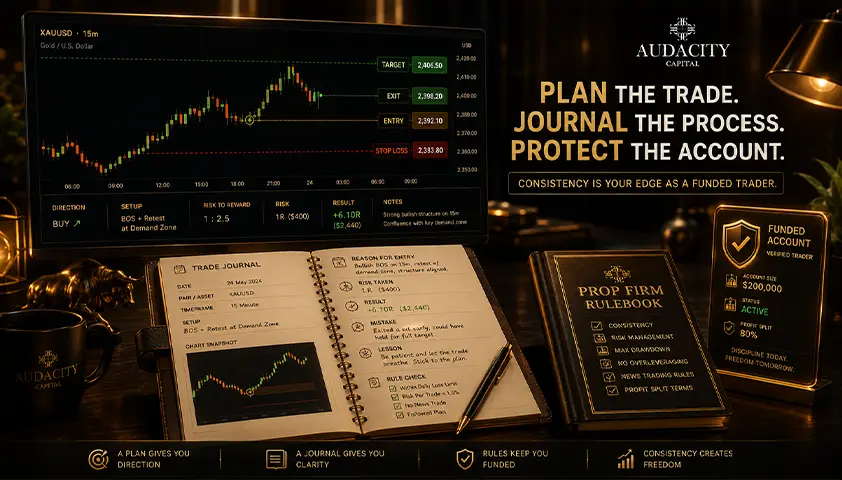 How to Keep a Trading Journal as a Funded Trader