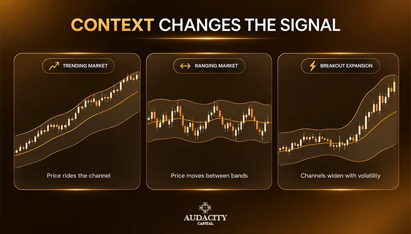 How to Read Keltner Channels in Different Market Conditions