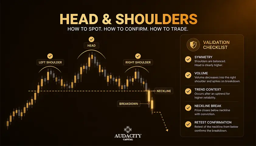 How to identify a valid Head and Shoulders