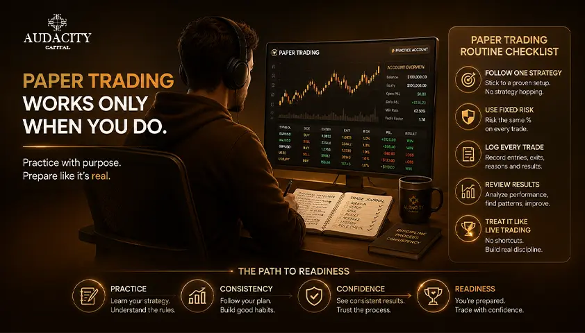 How to paper trade properly
