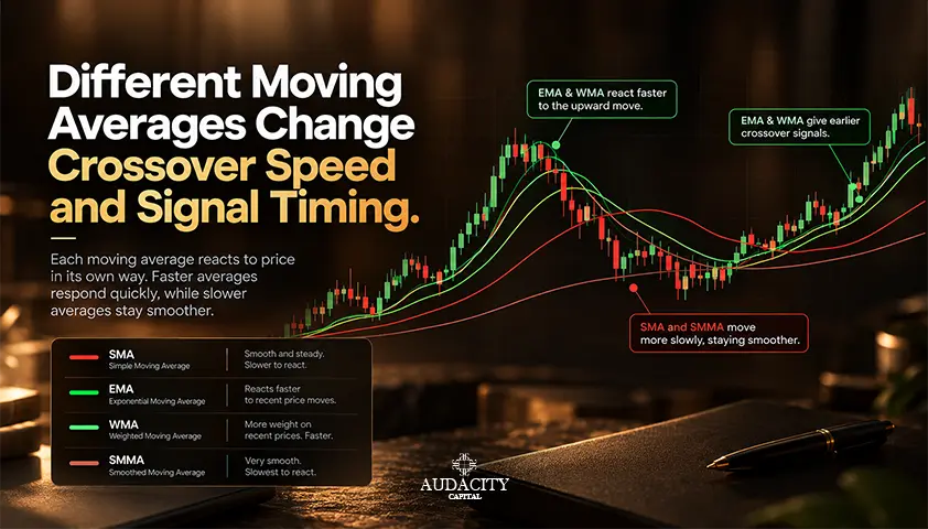 Moving Average Types Used in Crossover Strategies