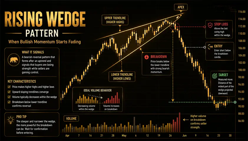 Rising Wedge Pttern