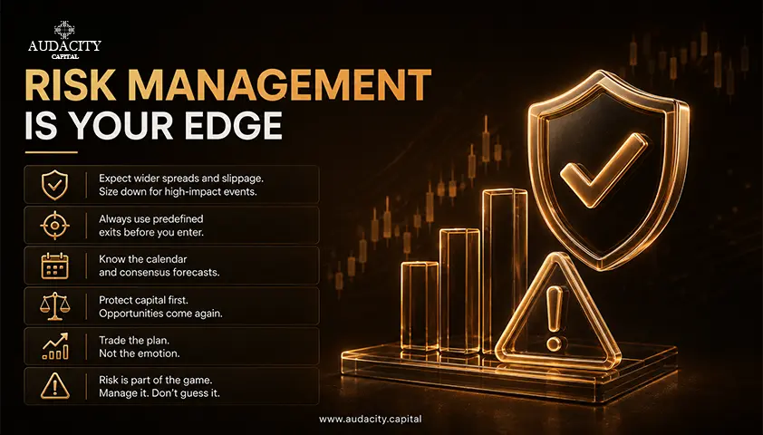 Risk Management for News Trading