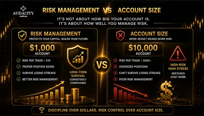 Risk Management vs Account Size
