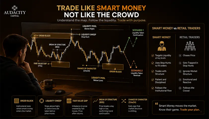 Smart Money Concepts (SMC) Trading 