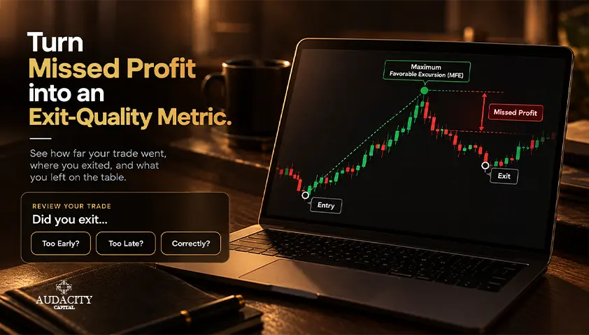 The MFE to Exit Gap Turns Missed Profit Into a Testable Question