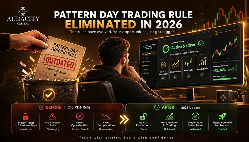 The Pattern Day Trader Rule has been Eliminated