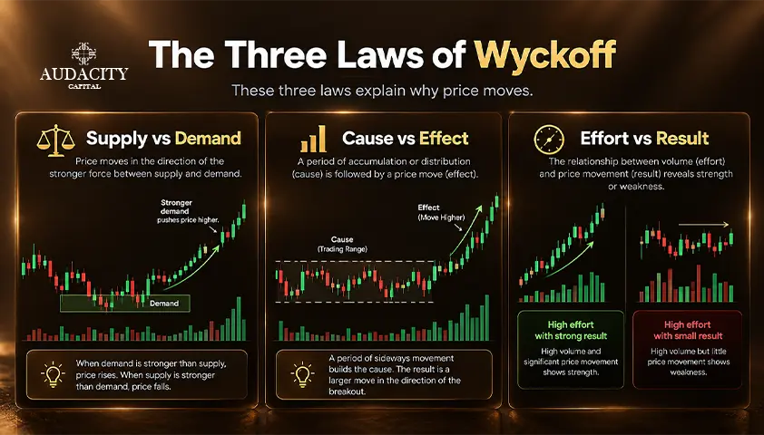 The Three Laws of the Wyckoff Method