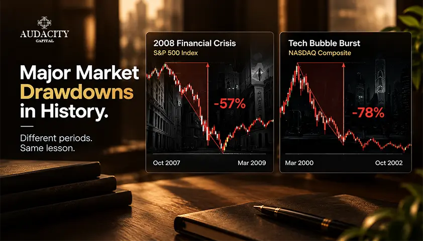 Two Important Lessons from the Financial Market Drawdowns