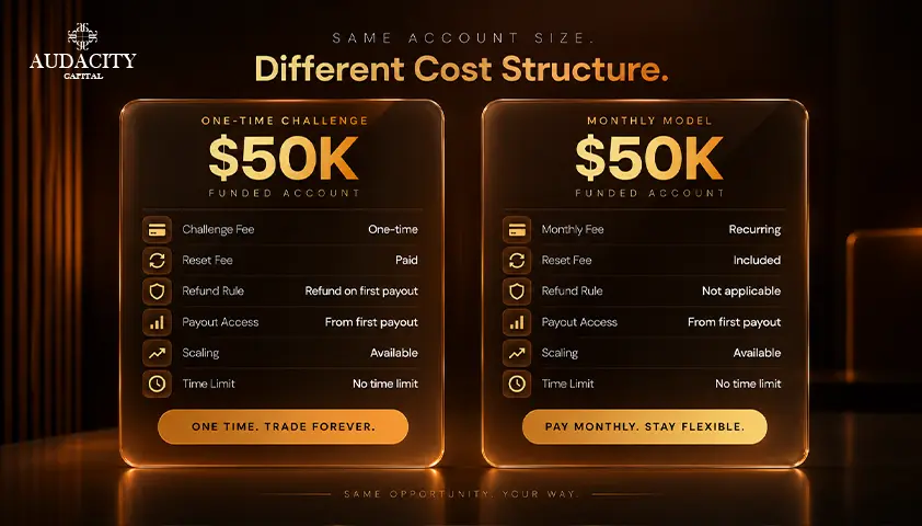 Two Pricing Models, and Why the Prices Are Not Comparable