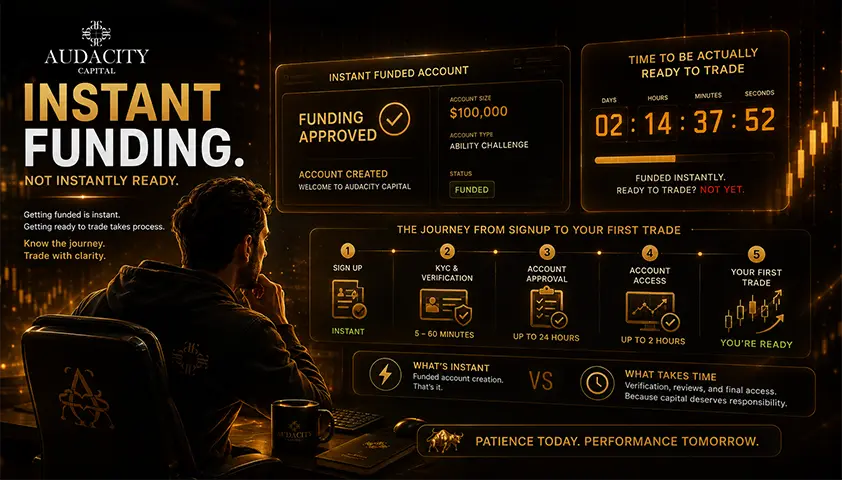 What 'Instant' Really Means: How Fast You Actually Get a Funded Account