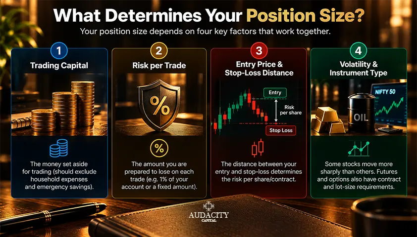 What Determines Your Position Size