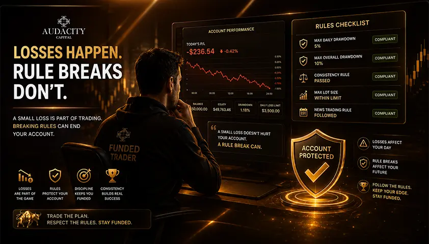 What Happens If You Lose Money on a Funded Account