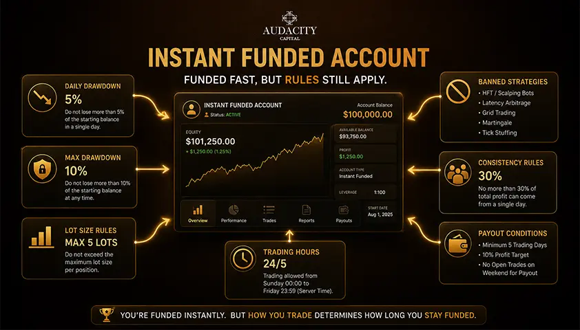 What Instant Funding Prop Firm Rules Actually Control