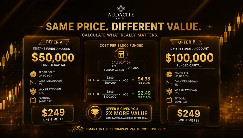 cost per dollar of capital