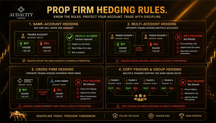 four types of hedging