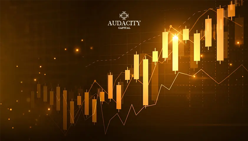 trader comparing two paths before entering the market
